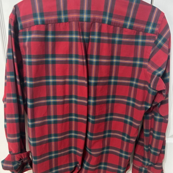 Ralph Lauren Christmas Oxford Button Down Shirt - Large - Picture 2 of 3